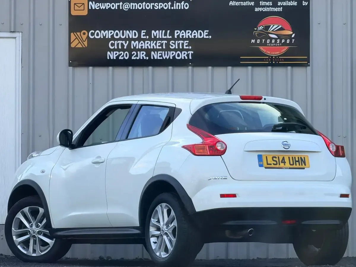 Used Nissan Juke Acenta 117 HP (86 kW) 2014 White SUV