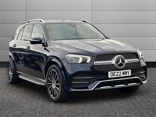 Blue Used 2022 Mercedes GLE400 AMG line SUV | £39,495 (Fair price) - Image 1/4