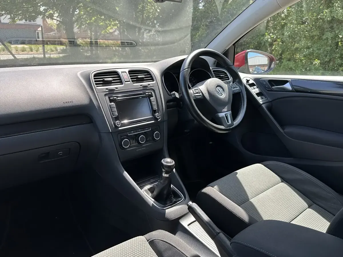 Used VW Golf VII Match 2012 Red Hatchback