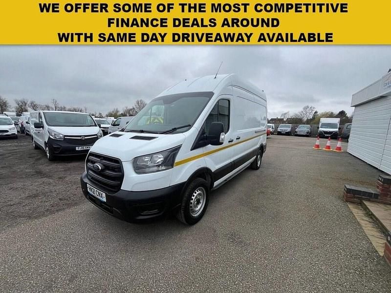 Used Ford Transit 170 HP (125 kW) 2021 White Van
