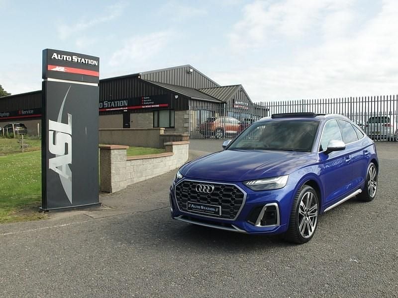 Begagnad Audi SQ5 Comfort 341 HK (250 kW) 2021 Blå SUV