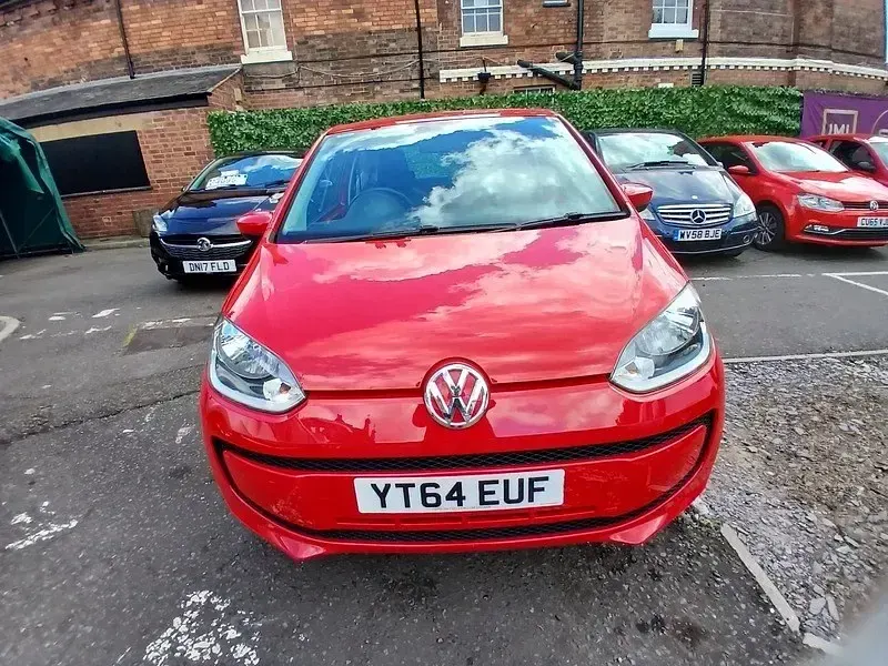 Usado VW up! move up! 60 HP (44 kW) 2014 Vermelho Citadino