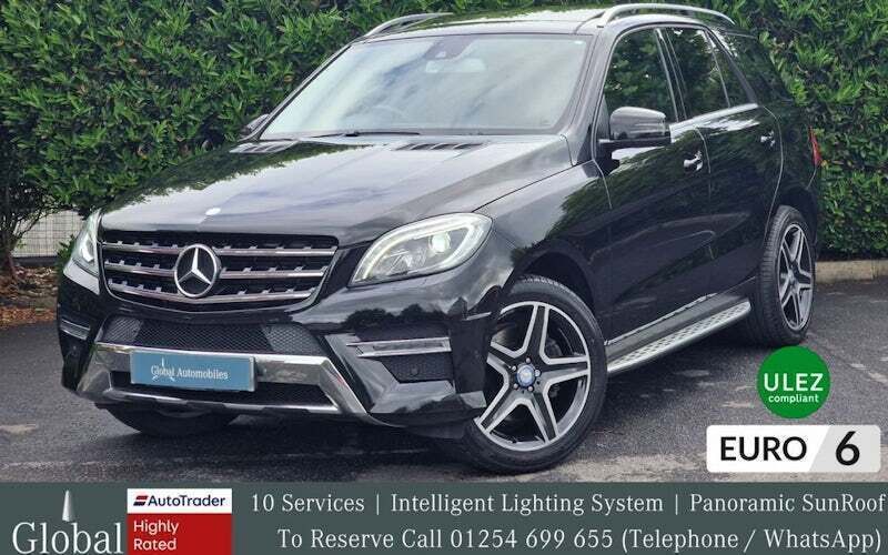 Black Used 2015 Mercedes ML250 AMG line SUV | £16,500 (A bit pricey) - Image 1/4