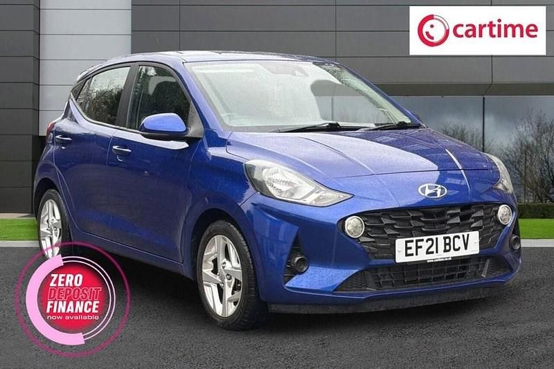 Used Hyundai i10 SE 84 HP (61 kW) 2021 Blue Hatchback