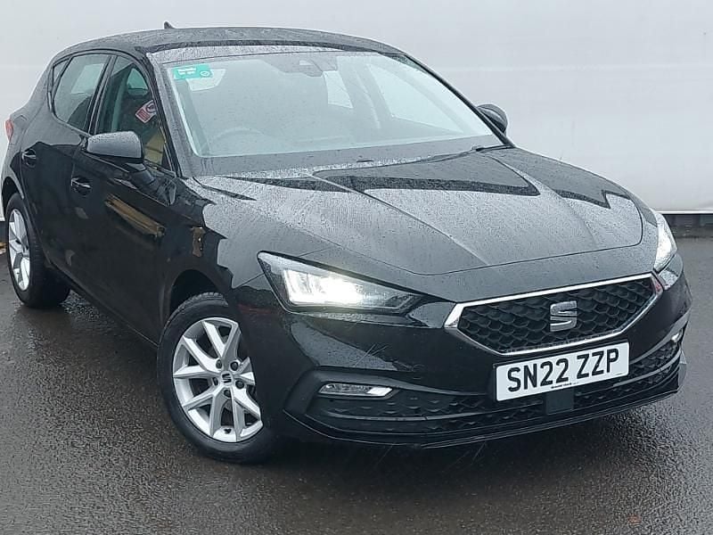 Black Used 2022 Seat Leon SE Hatchback | £15,698 (Fair price) - Image 1/4
