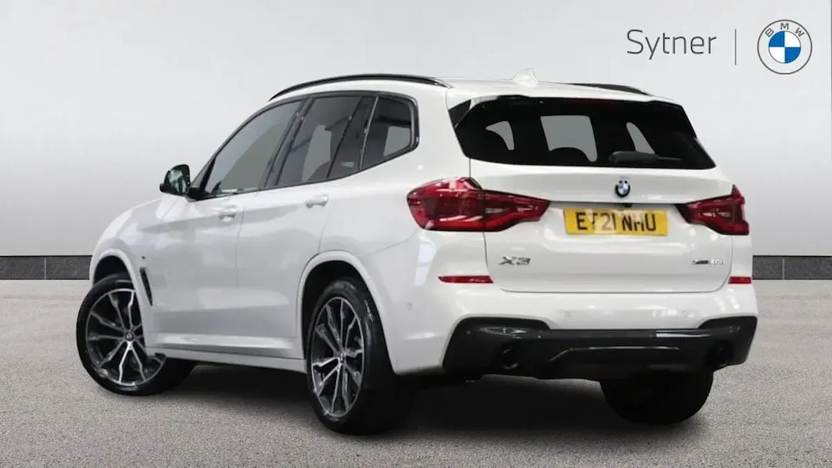 Used BMW X3 M Sport 187 HP (137 kW) 2021 White SUV