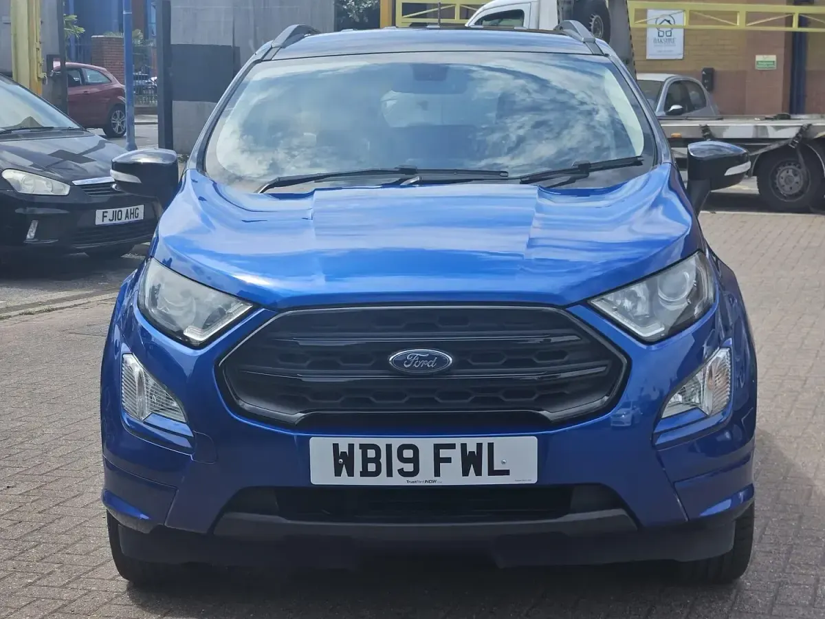 Used Ford Ecosport ST-Line 125 HP (91 kW) 2019 Blue SUV