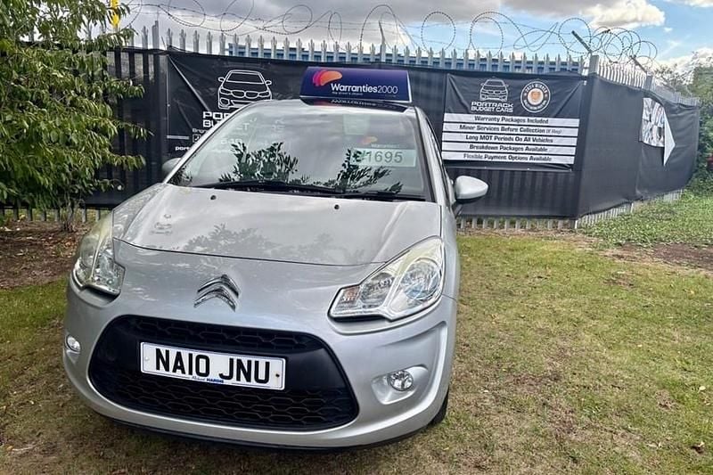 Silver Used 2010 Citroën C3 VTR Sport Hatchback | £1,695 (Good price) - Image 1/1