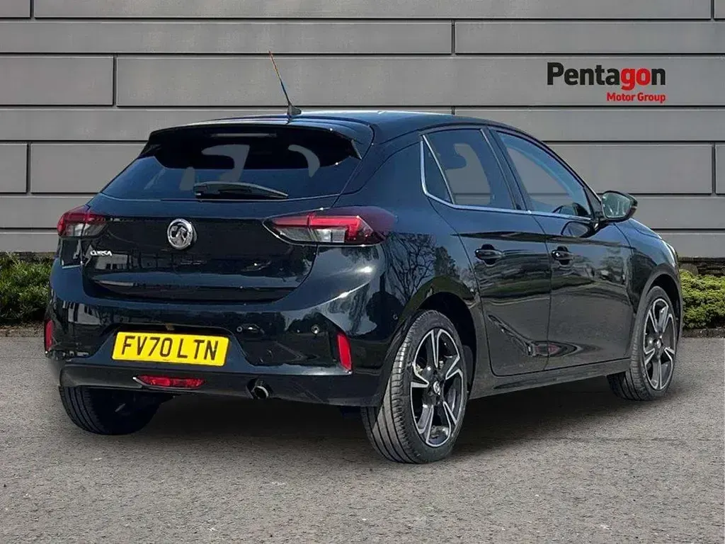 Used Vauxhall Corsa Elite 99 HP (72 kW) 2020 Black Hatchback