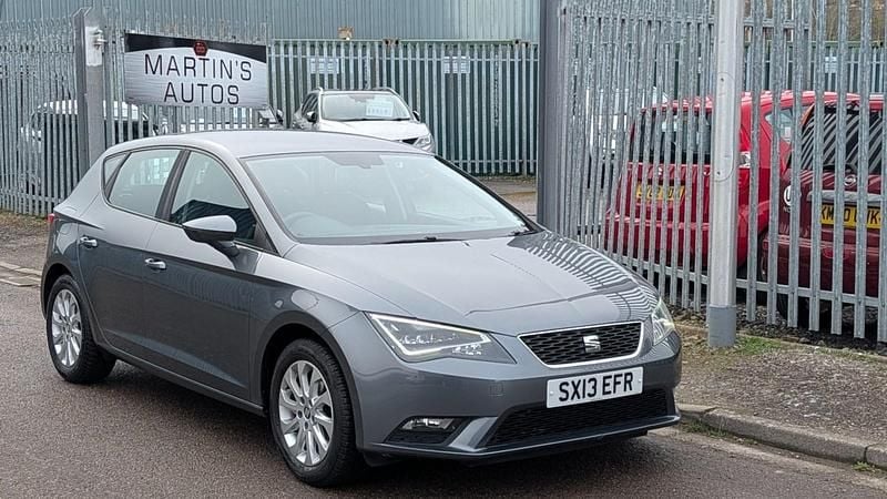 Used Seat Leon SE 110 HP (80 kW) 2013 Grey Hatchback