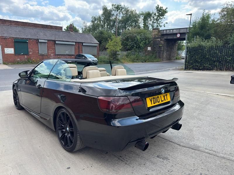 Black Used 2010 BMW 330 Cabriolet M Sport Cabriolet | £4,350 - Image 1/4