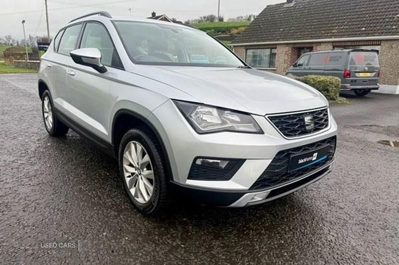 Used Seat Ateca Ecomotive 115 HP (84 kW) 2016 Silver SUV