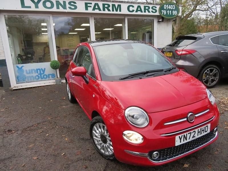 Used Fiat 500 Dolcevita 70 HP (51 kW) 2022 Red Hatchback
