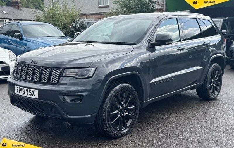 Grey Used 2018 Jeep Grand Cherokee Night Eagle SUV | £25,995 (Expensive) - Image 1/2