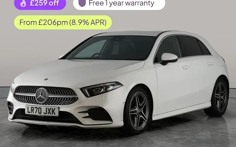 Used Mercedes A180 AMG line 136 HP (100 kW) 2020 Hatchback