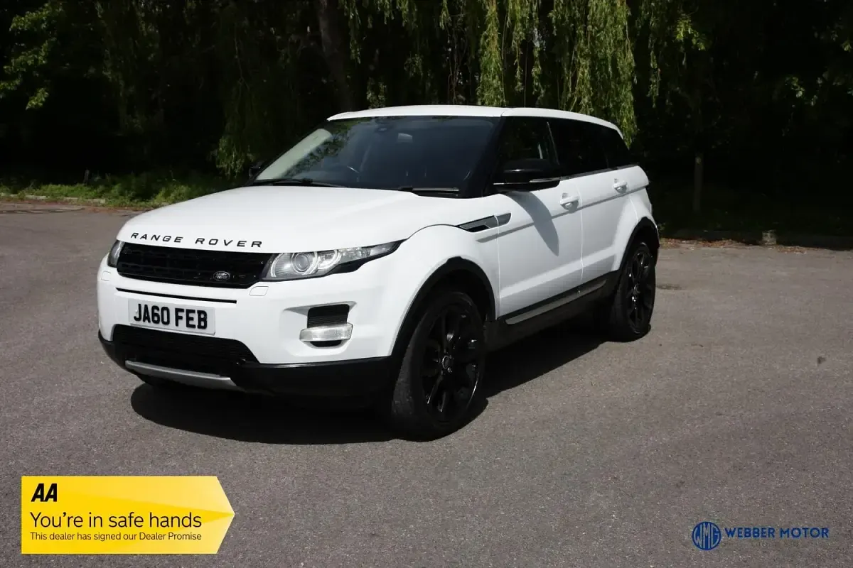 Used Land Rover Range Rover evoque Prestige 190 HP (139 kW) 2013 White SUV
