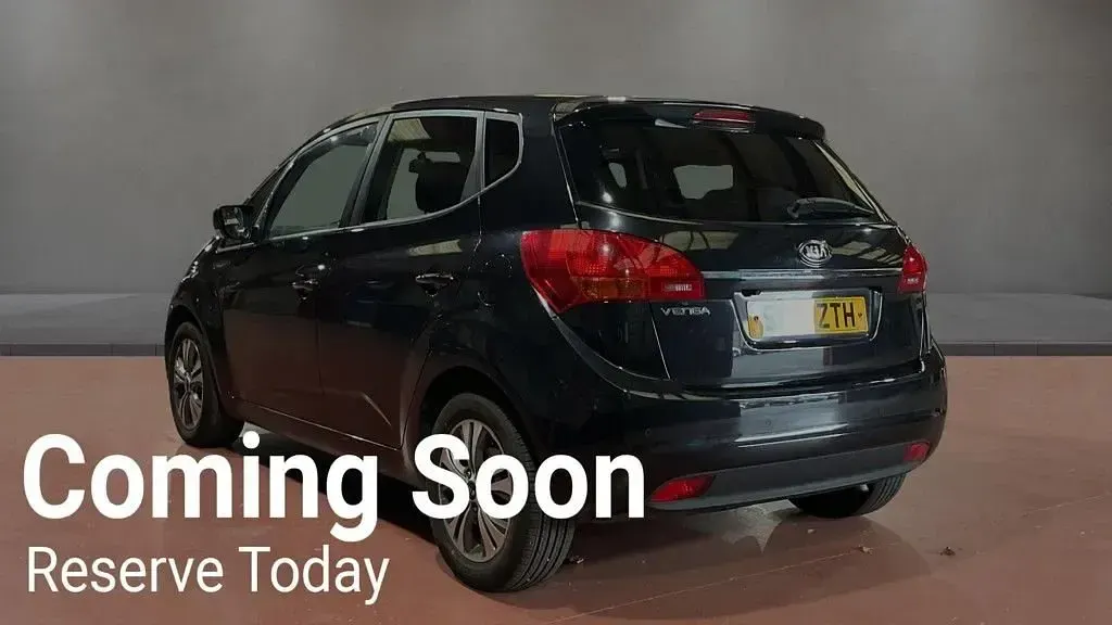 Used Kia Venga 123 HP (90 kW) 2016 Black Hatchback