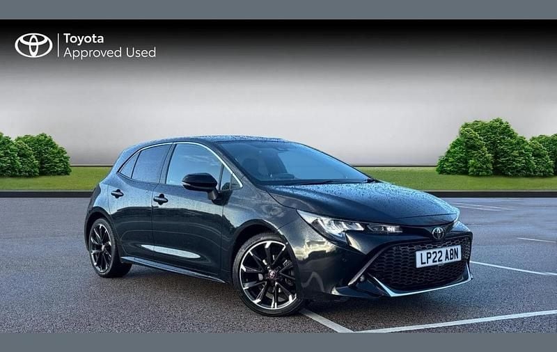 Used Toyota Corolla Sport 122 HP (89 kW) 2022 Eclipse black Hatchback