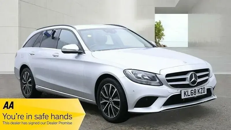 Used Mercedes C220 SE 2019 Silver Estate