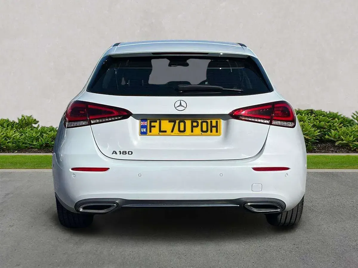 Used Mercedes A180 Executive 2020 White Hatchback