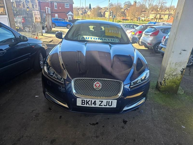Used Jaguar XF Premium Luxury 200 HP (147 kW) 2014 Blue Sedan