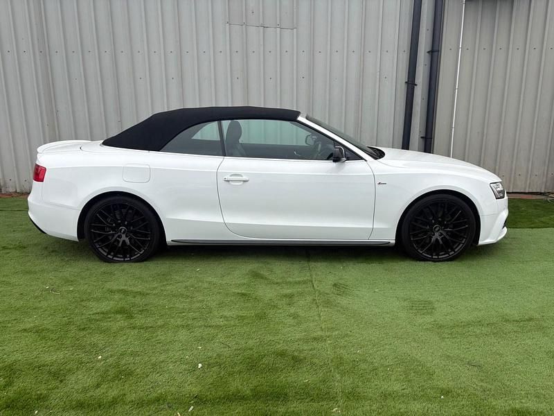 Used Audi A5 Cabriolet S-Line 2015 White Cabriolet