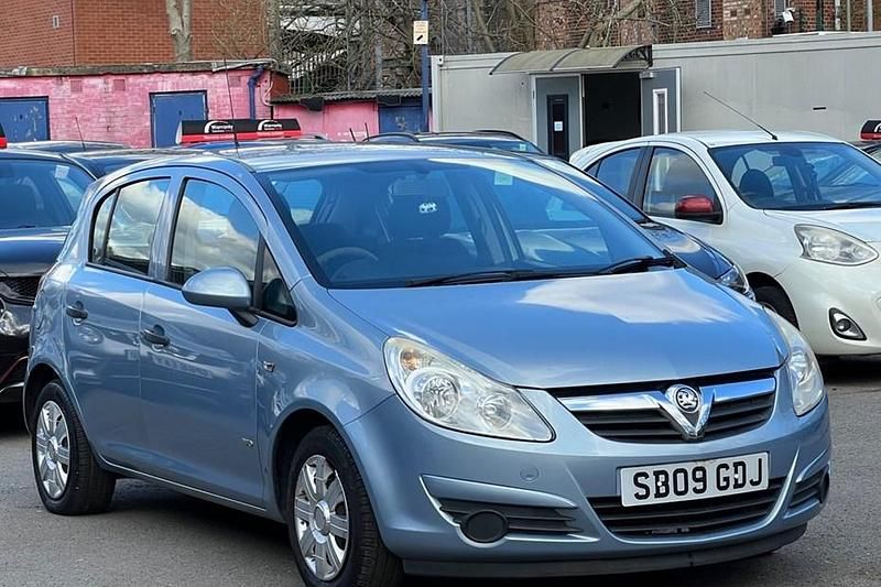 Used Vauxhall Corsa 2009 Blue Hatchback