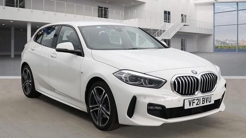White Used 2021 BMW 118 M Sport Hatchback | £17,999 (Fair price) - Image 1/4