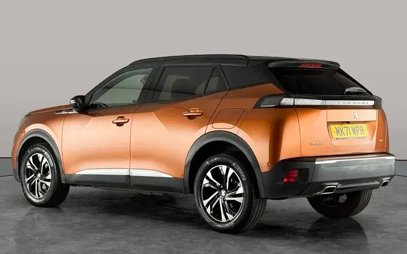 Used Peugeot 2008 GTi 131 HP (96 kW) 2021 Orange SUV