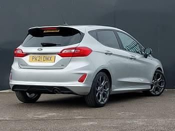 Used Ford Fiesta ST-Line 125 HP (91 kW) 2021 Silver Hatchback