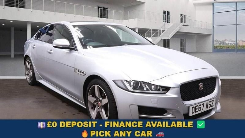 Silver Used 2017 Jaguar XE R-Sport Sedan | £11,249 (Fair price) - Image 1/4