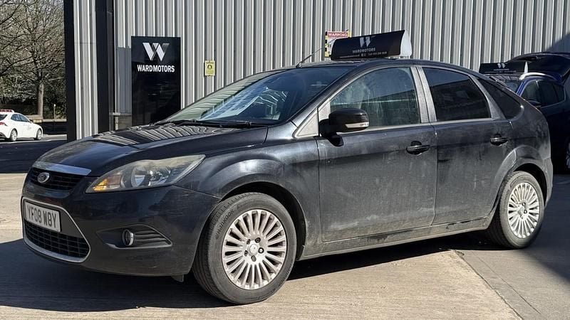 Used Ford Focus Titanium 2008 Black Hatchback