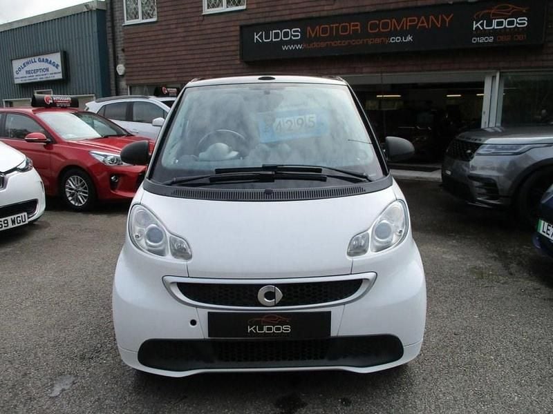 Used Smart ForTwo Cabrio Passion 71 HP (52 kW) 2013 White Cabriolet