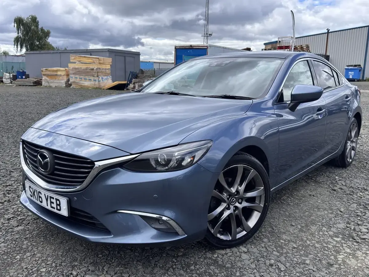 Used Mazda 6 Inclusive 175 HP (128 kW) 2016 Blue Sedan
