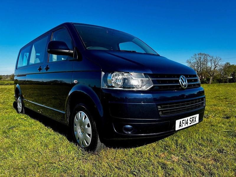 Used VW T5 SE 140 HP (102 kW) 2014 Blue Van