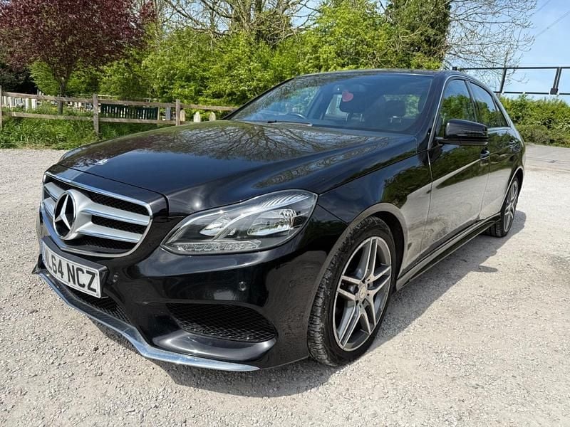 Black Used 2014 Mercedes E250 AMG Sedan | £8,995 (Good price) - Image 1/4
