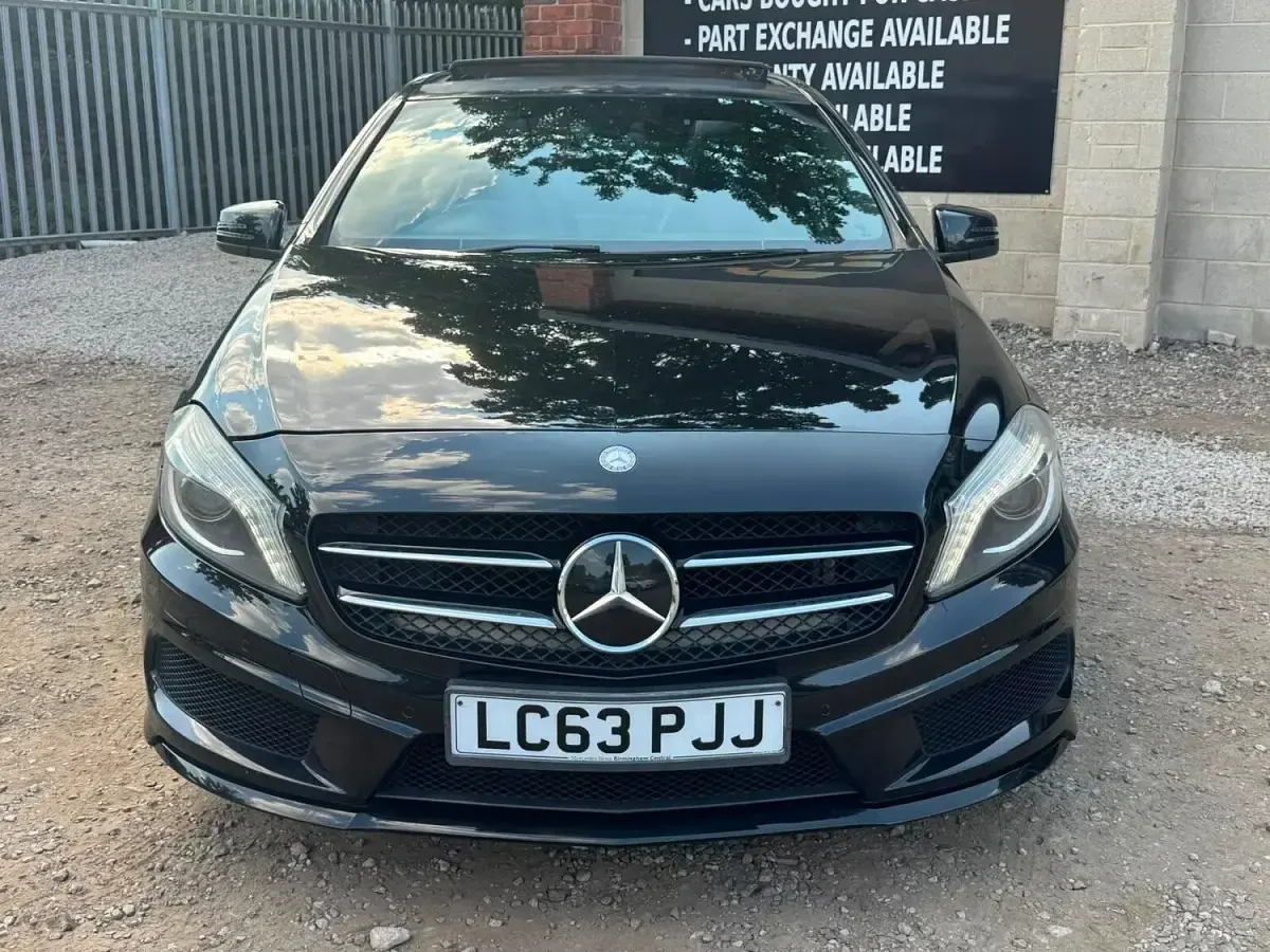 Used Mercedes A200 AMG 136 HP (100 kW) 2014 Black Hatchback