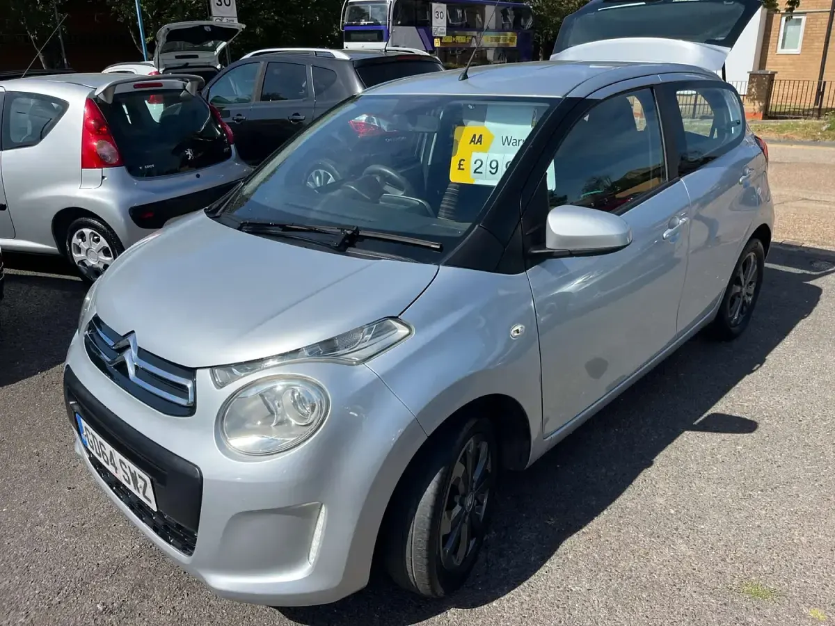 Used Citroën C1 Feel 68 HP (50 kW) 2015 Grey Hatchback
