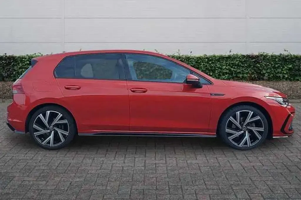 Used VW Golf VIII R-line 150 HP (110 kW) 2024 Red Hatchback
