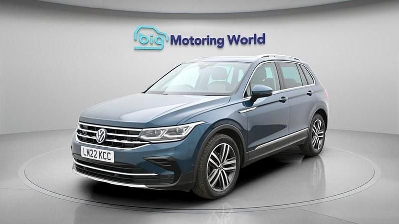 Used VW Tiguan Elegance 150 HP (110 kW) 2022 Blue SUV