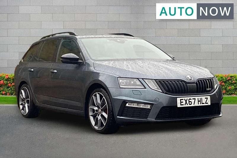 Grey Used 2017 Skoda Octavia vRS Estate | £15,495 (Fair price) - Image 1/4