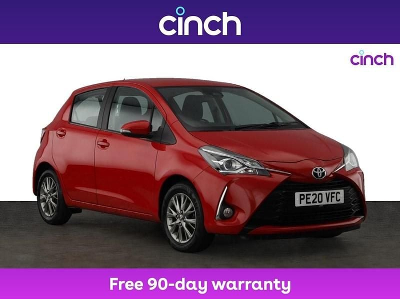 Red Used 2020 Toyota Yaris Hatchback | £10,049 (Good price) - Image 1/3