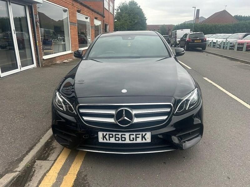Used Mercedes E350 AMG line 258 HP (189 kW) 2016 Black Sedan