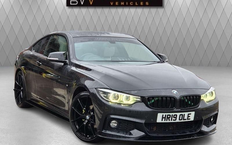 Black Used 2019 BMW 420 M Sport Coupe | £12,995 (Fair price) - Image 1/4