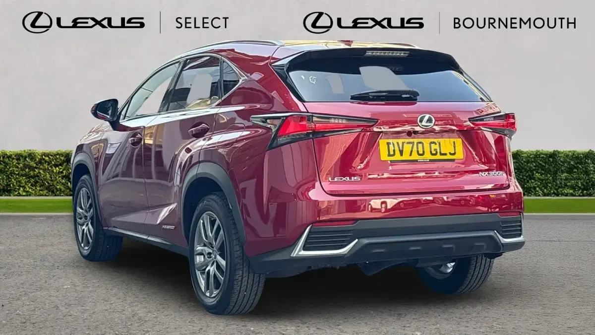 Used Lexus NX300h 197 HP (144 kW) 2020 Red SUV