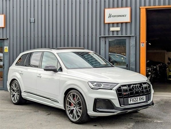 White Used 2022 Audi SQ7 Comfort SUV | £64,995 (Expensive) - Image 1/1