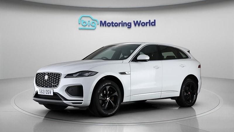 Used Jaguar F-Pace R-Dynamic 163 HP (119 kW) 2021 White SUV