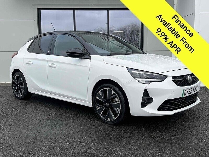 White Used 2022 Vauxhall Corsa-e SRi Hatchback | £10,395 (Good price) - Image 1/3