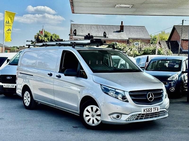 Silver Used 2019 Mercedes Vito Progressive MPV | £12,595 (Fair price) - Image 1/3