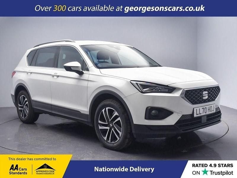 White Used 2020 Seat Tarraco SE Technology SUV | £17,800 (Fair price) - Image 1/4